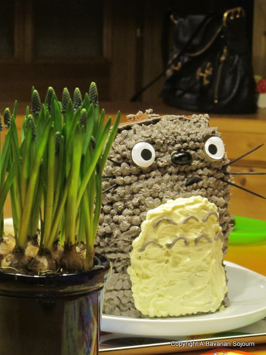 totoro birthday cake 