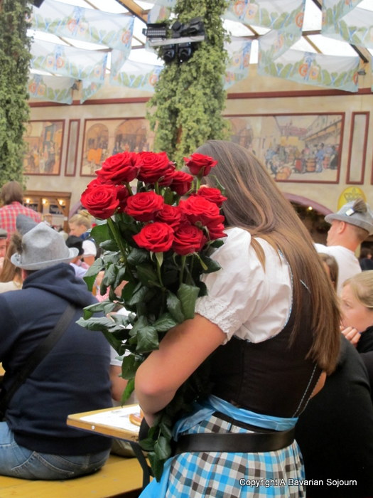 rose seller oktoberfest