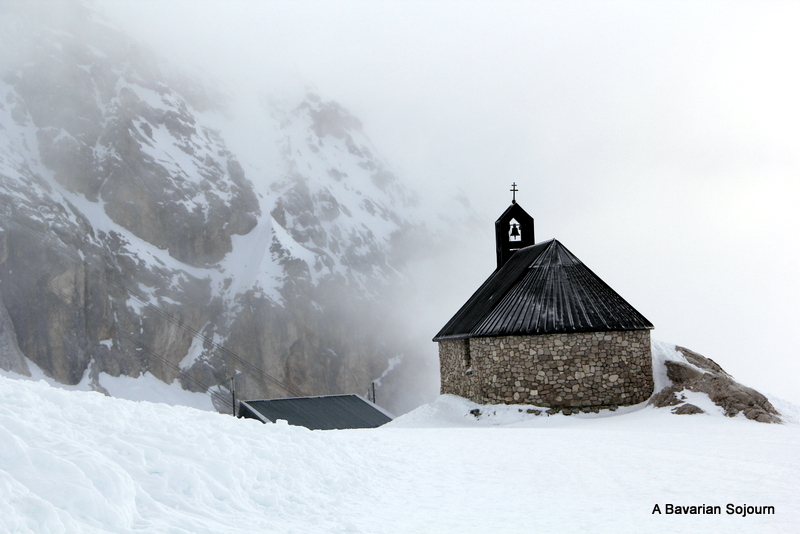 dawn at the zugspitze 