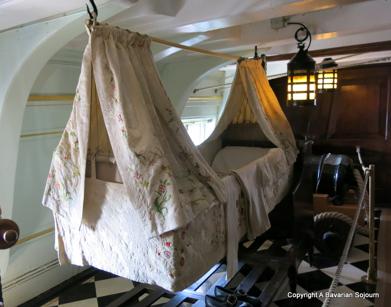 Admiral Nelsons Bed HMS Victory