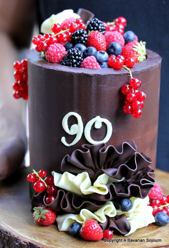90th birthday cake 