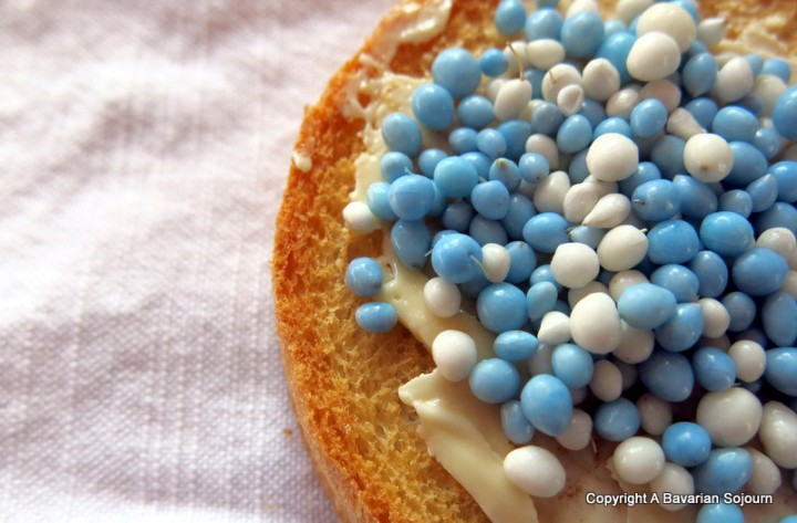 blue and white muisjes for a boy