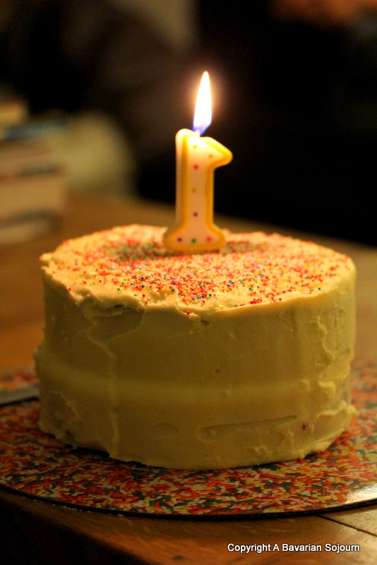 one birthday cake