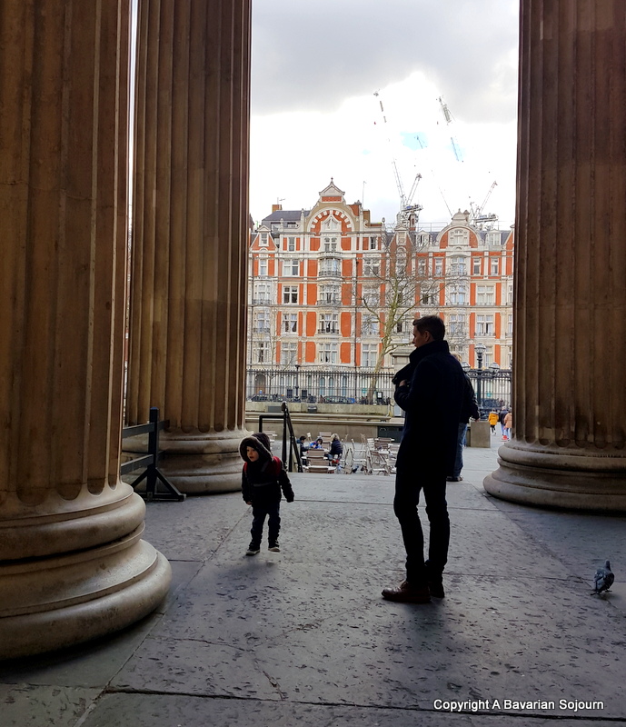 british museum with a toddler