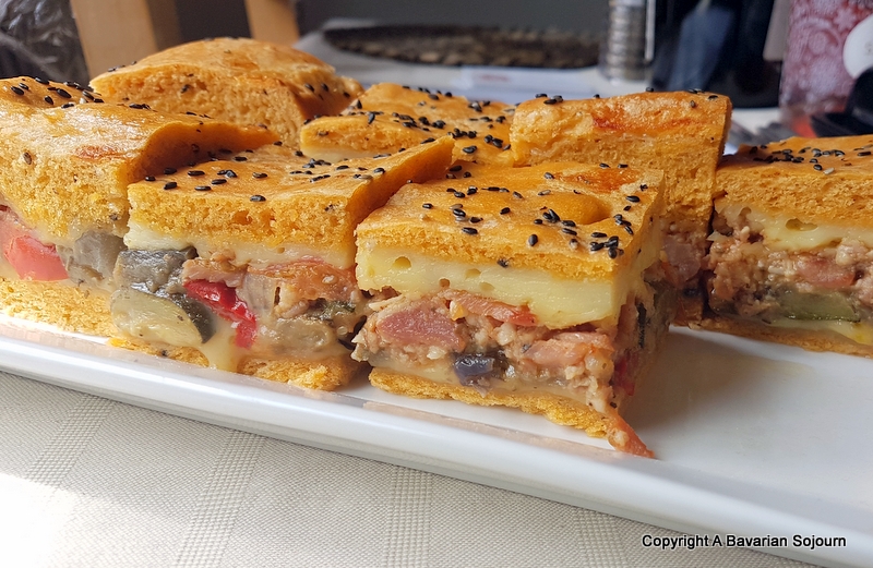 baked by romanos stuffed focaccia 