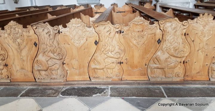 Most ornate church pews 
