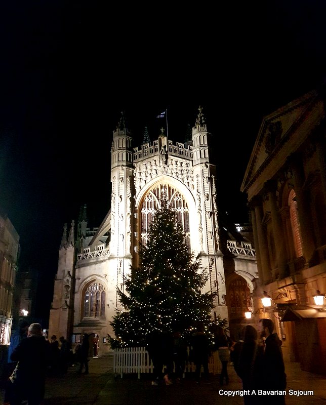 Bath Abbey at Christmas 