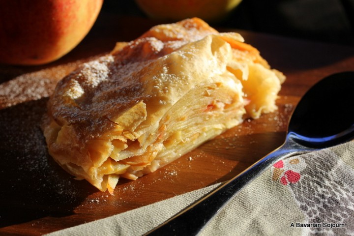 Apple & Ginger Strudel - A Bavarian Sojourn