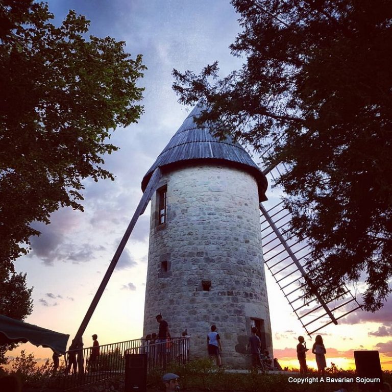 night market windmill