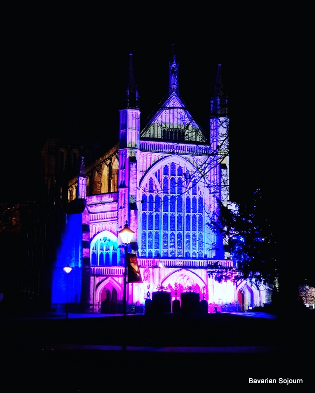 Winchester Cathedral at Christmas